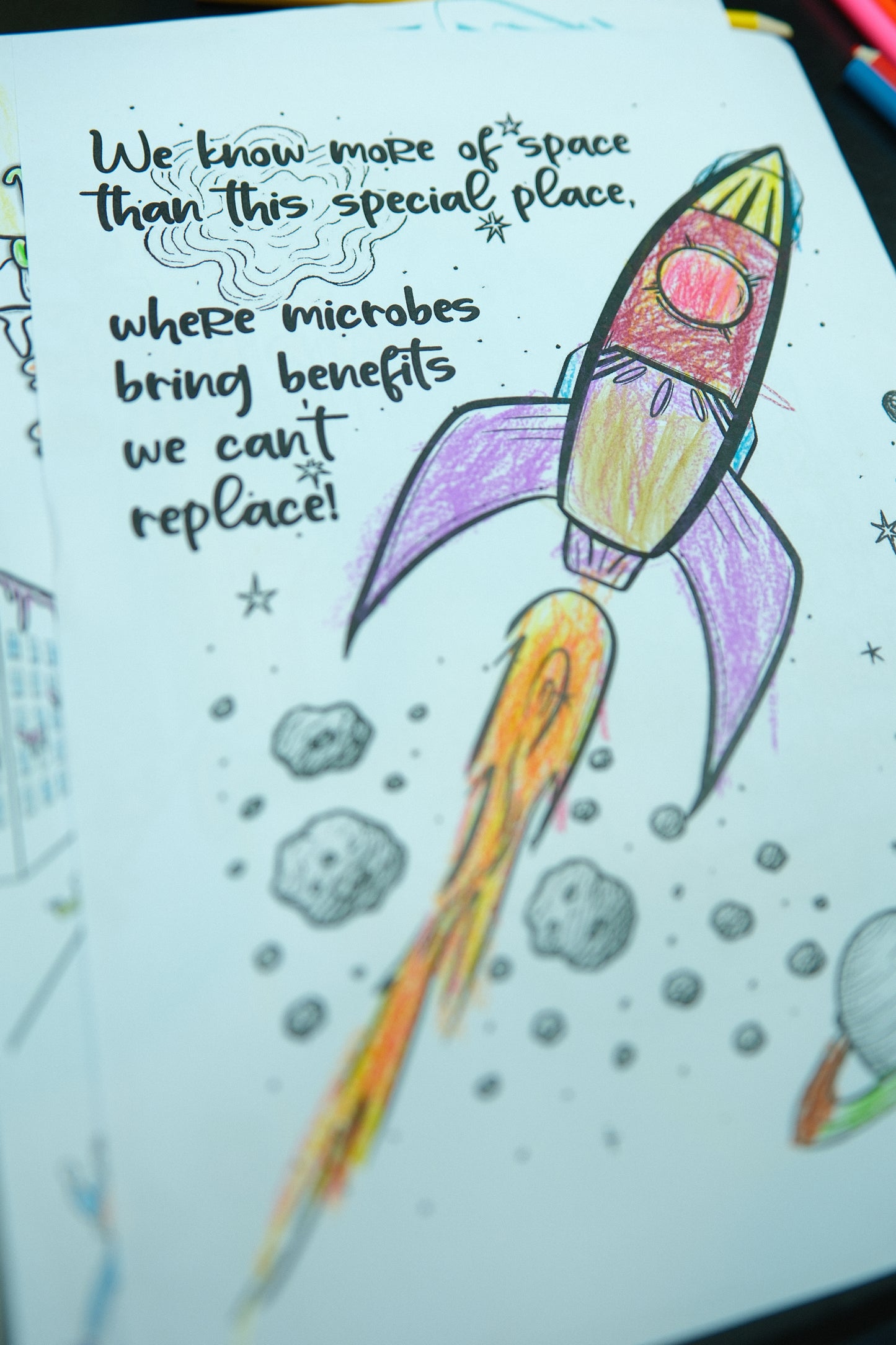 Coloring Book: The most Wondrous Terrifying Place