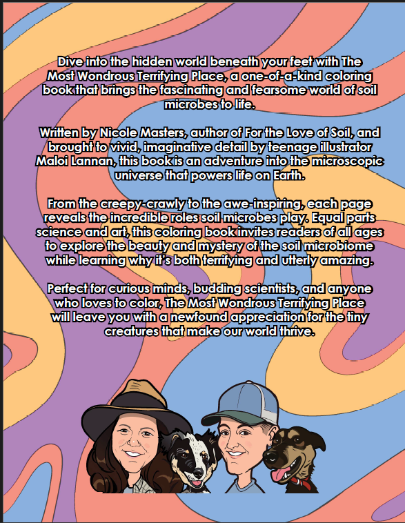 Coloring Book: The most Wondrous Terrifying Place