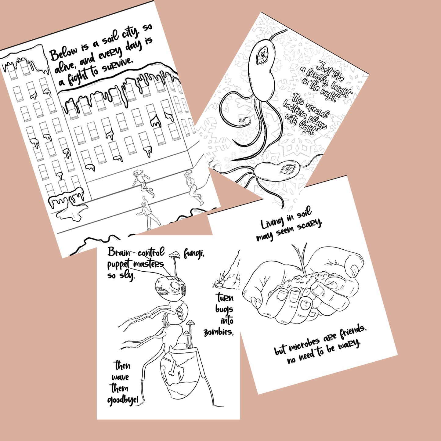 Coloring Book: The most Wondrous Terrifying Place